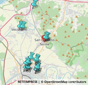 Mappa Piazza Antonio Gramsci, 56017 San Giuliano Terme PI, Italia (4.80412)