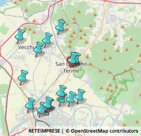 Mappa Piazza Antonio Gramsci, 56017 San Giuliano Terme PI, Italia (4.56875)