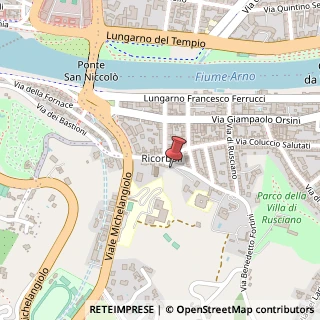 Mappa Via Benedetto Fortini, 4, 50125 Firenze, Firenze (Toscana)