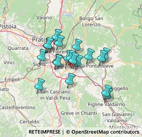 Mappa Via Carlo Marsuppini, 50125 Firenze FI, Italia (10.34053)