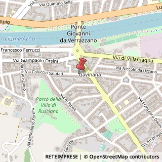 Mappa Corso Piave, 21, 50126 Firenze, Firenze (Toscana)