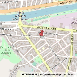 Mappa Piazza Gualfredotto da Milano, 15, 50126 Firenze, Firenze (Toscana)