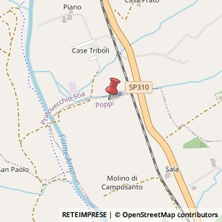 Mappa Località Sala, 23, 52014 Poppi, Arezzo (Toscana)