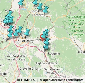 Mappa Via di Cafaggiolo, 50067 Rignano sull'Arno FI, Italia (20.1115)