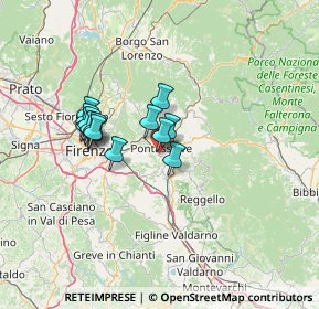 Mappa Via di Cafaggiolo, 50067 Rignano sull'Arno FI, Italia (10.68714)