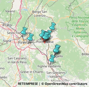 Mappa Via di Cafaggiolo, 50067 Rignano sull'Arno FI, Italia (7.56923)