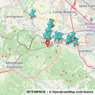 Mappa Lastra A Signa, 50055 Lastra a Signa FI, Italia (3.27583)