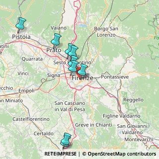Mappa Via Ippolito Pindemonte, 50124 Firenze FI, Italia (23.84917)