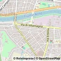 Kaart Firenze