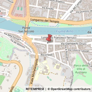 Mappa Via orsini giampaolo 85/r, 50126 Firenze, Firenze (Toscana)
