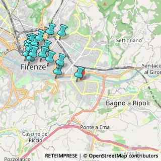 Mappa Via Baldo Ruffoli, 50136 Firenze FI, Italia (2.55647)