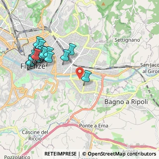 Mappa Via Baldo Ruffoli, 50136 Firenze FI, Italia (2.332)