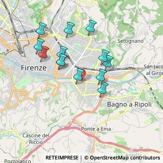 Mappa Via Baldo Ruffoli, 50136 Firenze FI, Italia (1.78231)