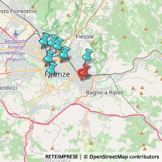 Mappa Via Baldo Ruffoli, 50136 Firenze FI, Italia (3.56909)