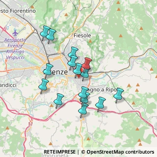 Mappa Via Baldo Ruffoli, 50136 Firenze FI, Italia (3.238)