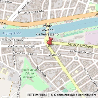 Mappa Via Poggio Bracciolini, 5, 50126 Firenze, Firenze (Toscana)