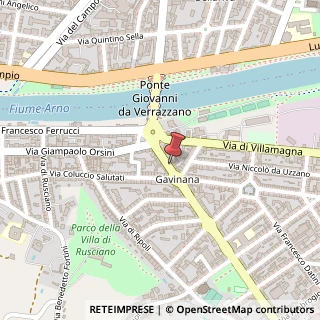 Mappa Via Poggio Bracciolini, 25, 50126 Firenze, Firenze (Toscana)