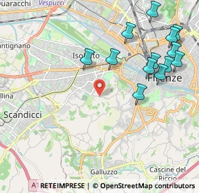 Mappa Via San Carlo, 50124 Firenze FI, Italia (2.46846)
