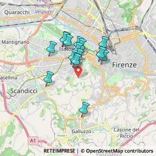 Mappa Via San Carlo, 50124 Firenze FI, Italia (1.47813)