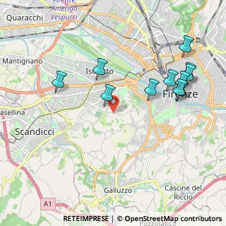 Mappa Via San Carlo, 50124 Firenze FI, Italia (2.27818)