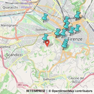 Mappa Via San Carlo, 50124 Firenze FI, Italia (2.11692)