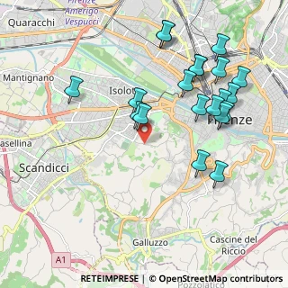 Mappa Via San Carlo, 50124 Firenze FI, Italia (2.2145)