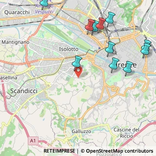 Mappa Via San Carlo, 50124 Firenze FI, Italia (2.74273)