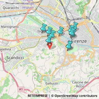 Mappa Via San Carlo, 50124 Firenze FI, Italia (1.60545)