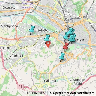 Mappa Via San Carlo, 50124 Firenze FI, Italia (1.84)