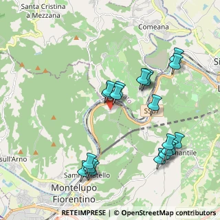 Mappa Via San Vito, 59015 Carmignano PO, Italia (2.156)