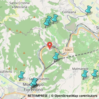 Mappa Via San Vito, 59015 Carmignano PO, Italia (3.26818)