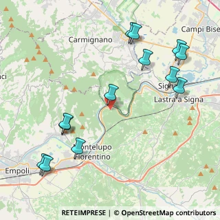 Mappa Via San Vito, 59015 Carmignano PO, Italia (5.20385)