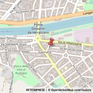 Mappa Via Niccol? da Uzzano, 117, 50126 Firenze, Firenze (Toscana)