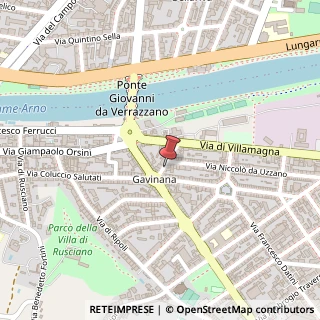 Mappa Via degli Adriani, 27, 50126 Firenze, Firenze (Toscana)
