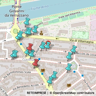 Mappa Via Adriani, 50144 Firenze FI, Italia (0.147)