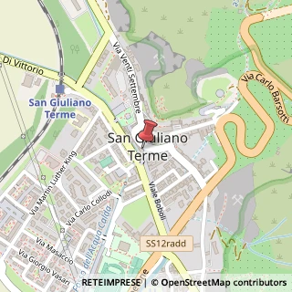 Mappa Largo shelley p. 15, 56017 San Giuliano Terme, Pisa (Toscana)