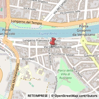 Mappa Via Giampaolo Orsini, 41r, 50126 Firenze, Firenze (Toscana)