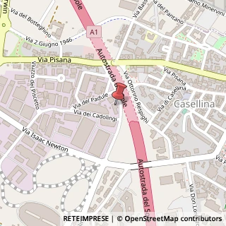 Mappa Via Ernesto Codignola, 4, 50018 Scandicci, Firenze (Toscana)