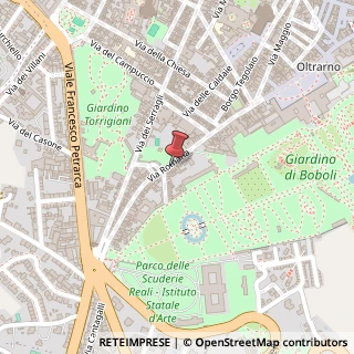 Mappa Via Romana, 55, 50125 Firenze, Firenze (Toscana)