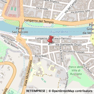 Mappa Via Giampaolo Orsini, 83, 50126 Firenze, Firenze (Toscana)