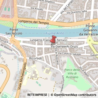 Mappa Via Giampaolo Orsini, 60, 50126 Firenze, Firenze (Toscana)