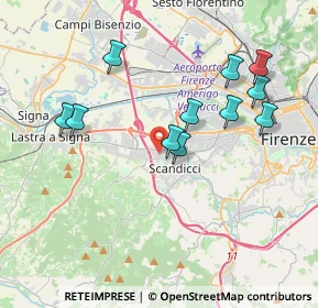 Mappa Via Amilcare Ponchielli, 50144 Scandicci FI, Italia (3.79364)