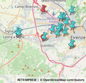 Mappa 50144 Scandicci FI, Italia (4.23438)