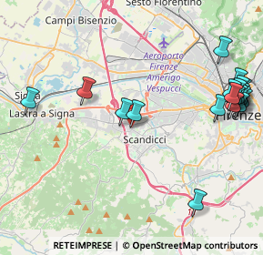 Mappa 50144 Scandicci FI, Italia (5.506)