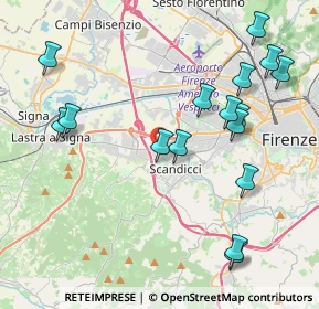 Mappa Via Amilcare Ponchielli, 50144 Scandicci FI, Italia (4.69563)