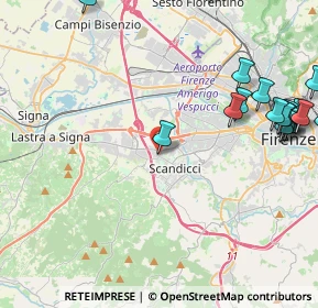 Mappa 50144 Scandicci FI, Italia (6.046)