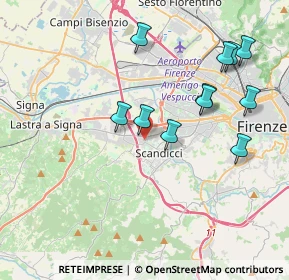Mappa Via Amilcare Ponchielli, 50144 Scandicci FI, Italia (3.96636)