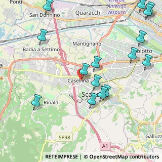 Mappa Via Amilcare Ponchielli, 50144 Scandicci FI, Italia (2.758)