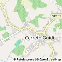 지도 Cerreto Guidi
