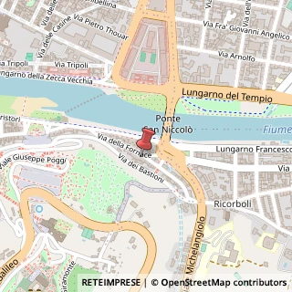 Mappa Via della Fornace, 9, 50125 Firenze, Firenze (Toscana)
